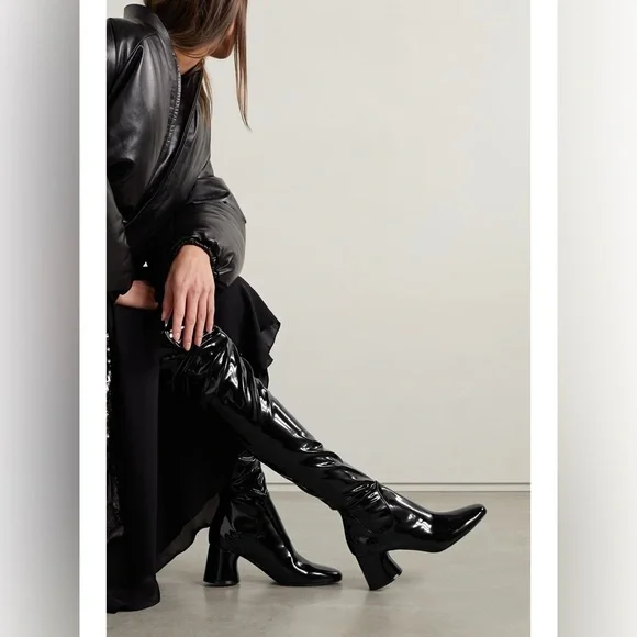 KHAITE Wythe Over-the-Knee Boots - Picture 2 of 14